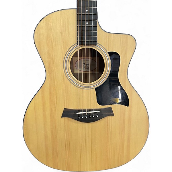Used Taylor 114CE Natural Acoustic Electric Guitar