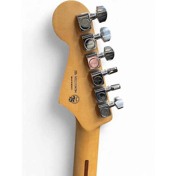 Used Fender Player Stratocaster Polar White Solid Body Electric Guitar