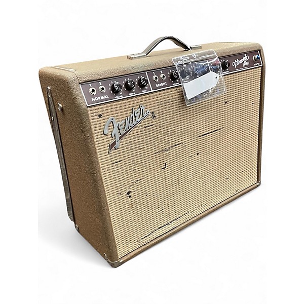 Vintage 1990s Fender Vibroverb 40W 2x10 Tube Guitar Combo Amp