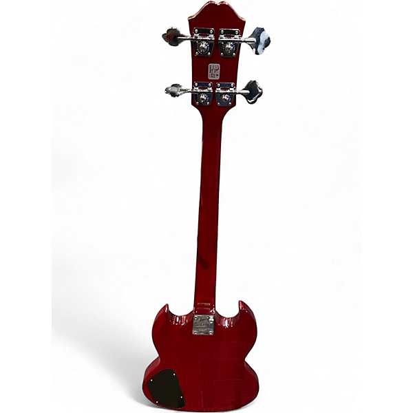 Used 2020s Epiphone SG Bass Cherry Electric Bass Guitar