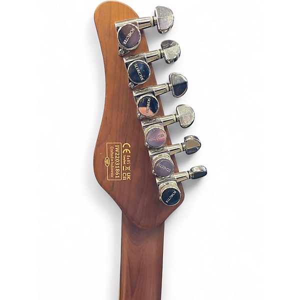 Used Schecter Guitar Research PT Van Nuys Natural Solid Body Electric Guitar