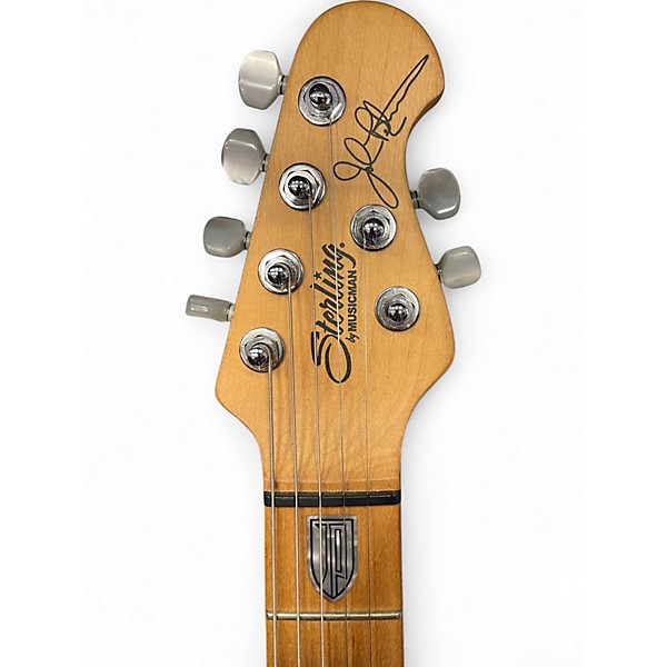 Used Sterling by Music Man JP150 Ocean Blue Burst Solid Body Electric Guitar