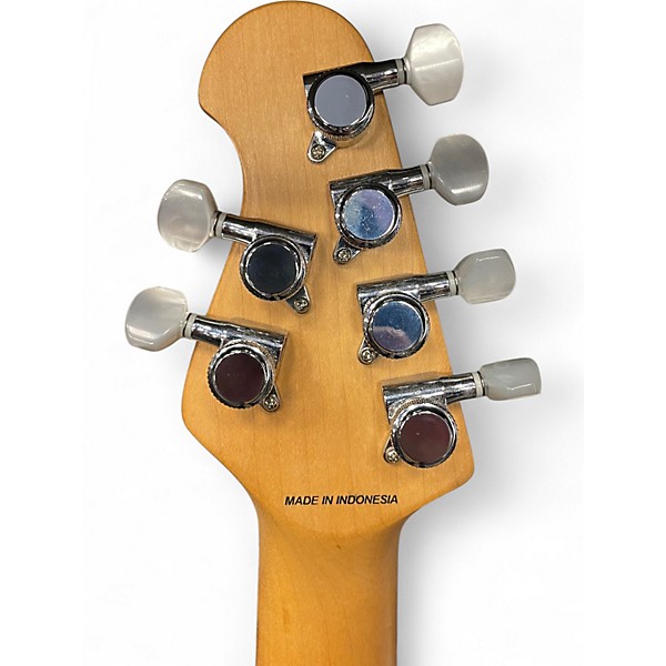 Used Sterling by Music Man JP150 Ocean Blue Burst Solid Body Electric Guitar