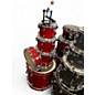 Used PDP by DW 5 Piece LX-Series 5pc Maple Shell Pack Cherry Lacquer Drum Kit