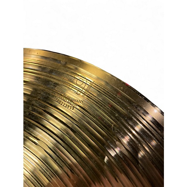 Used MEINL 13in HCS Hi Hat Top Cymbal
