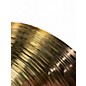 Used MEINL 13in HCS Hi Hat Top Cymbal