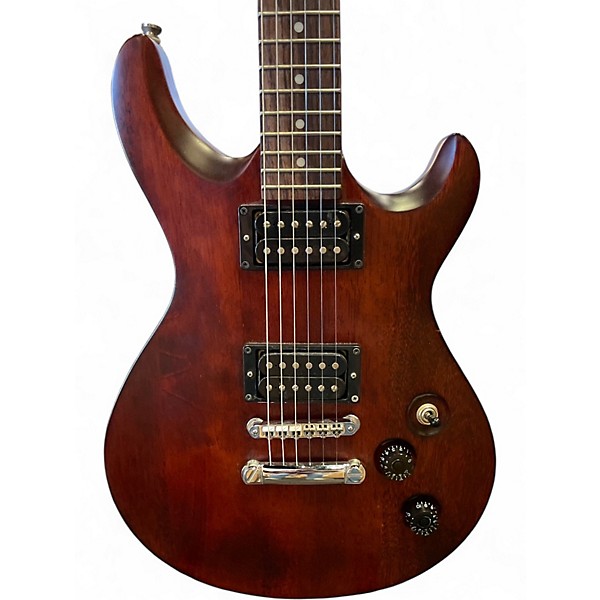 Used Cort M200 WALNUT SATIN Solid Body Electric Guitar