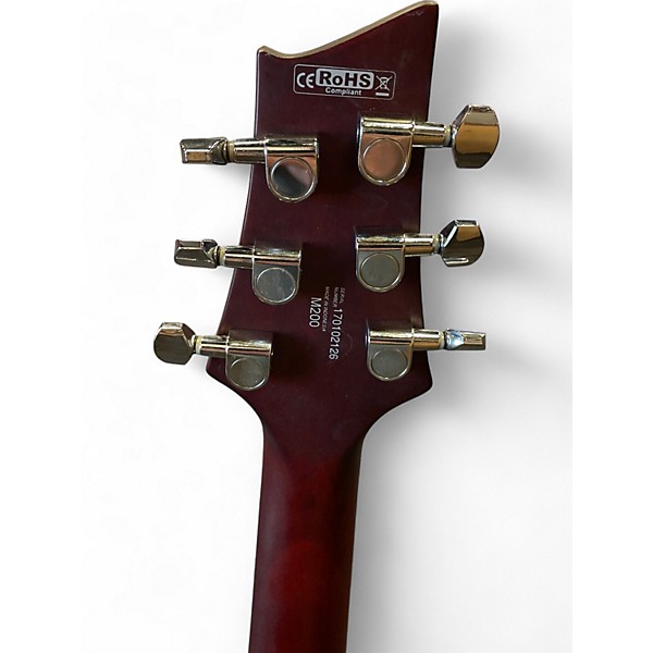 Used Cort M200 WALNUT SATIN Solid Body Electric Guitar