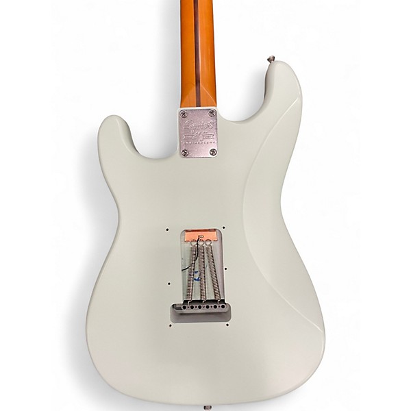 Used Squier 4Oth Anniversary Vintage Edition Satin Sonic Blue Solid Body Electric Guitar