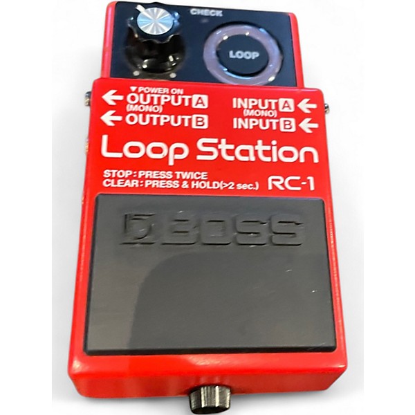Used BOSS RC1 Loop Station Pedal