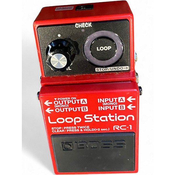 Used BOSS RC1 Loop Station Pedal
