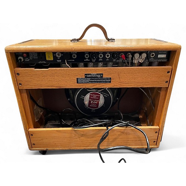 Vintage 1984 Fender Concert Super Pro Series Natural Oak Cabinet Tube Guitar Combo Amp