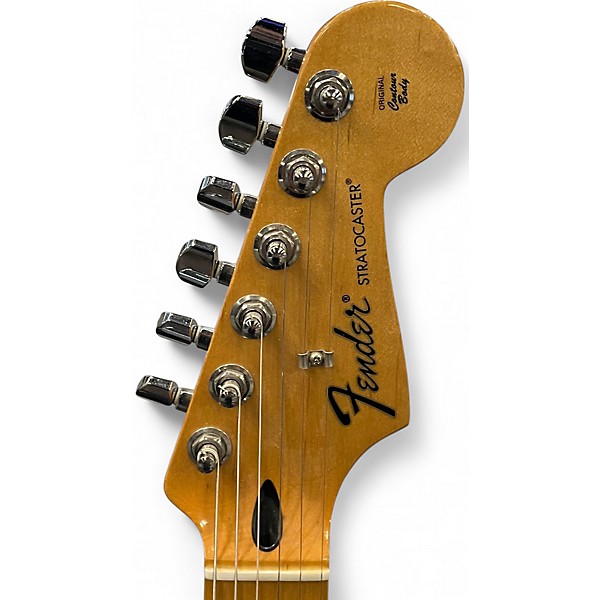 Used Fender Standard Stratocaster HSS Brown Sunburst Solid Body Electric Guitar