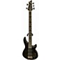 Used Schecter Guitar Research Hellraiser Extreme 5 String Trans Black Electric Bass Guitar thumbnail