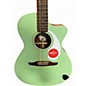 Used Fender Newporter Player Green Acoustic Electric Guitar