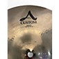 Used Zildjian 14in A Custom Hi Hat Pair Cymbal