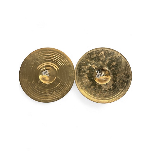 Used Zildjian 14in A Custom Hi Hat Pair Cymbal