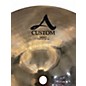 Used Zildjian 14in A Custom Hi Hat Pair Cymbal