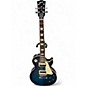 Used Gibson Les Paul Traditional Pro V Flame Top Blueberry Burst Solid Body Electric Guitar thumbnail