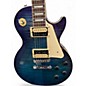 Used Gibson Les Paul Traditional Pro V Flame Top Blueberry Burst Solid Body Electric Guitar