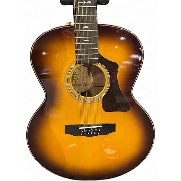 Used Guild GAD-FJ30 SUNBURST 12 String Acoustic Guitar