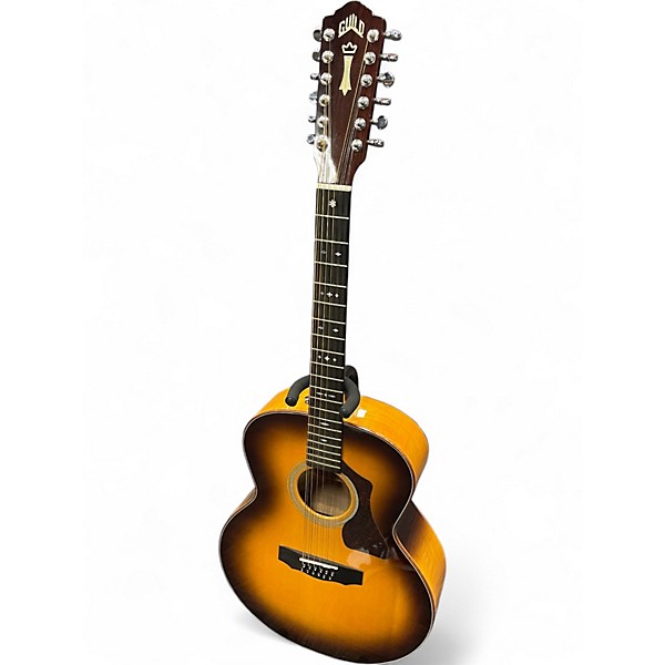 Used Guild GAD-FJ30 SUNBURST 12 String Acoustic Guitar