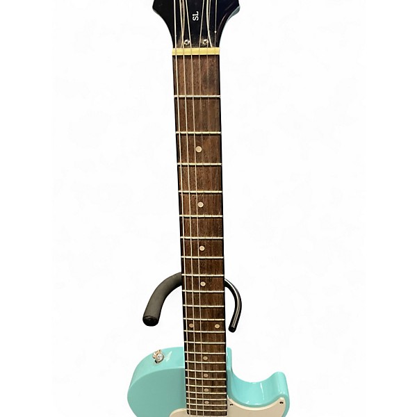 Used Epiphone Les Paul SL Turquoise Solid Body Electric Guitar