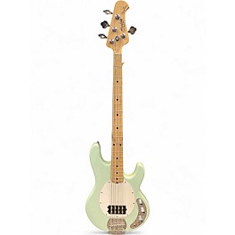Used Sterling by Music Man Ray4 Surf Green Electric Bass Guitar