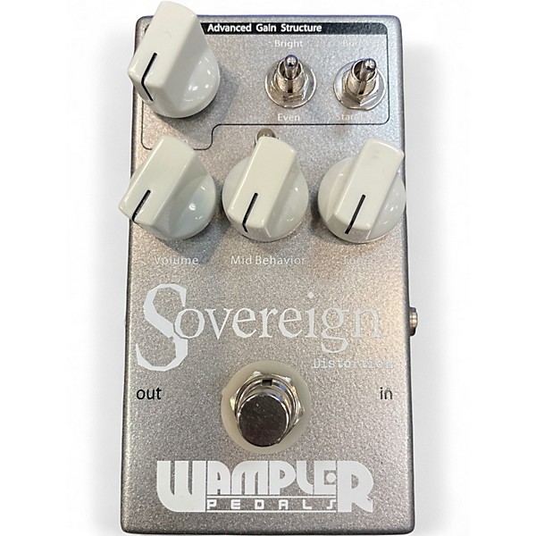 Used Wampler Sovereign Distortion Effect Pedal