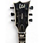 Used ESP LTD EC1000P Trans Black Solid Body Electric Guitar
