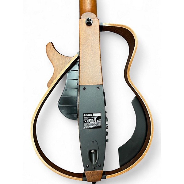 Used Yamaha SLG200N natural mahogany Classical Acoustic Electric Guitar