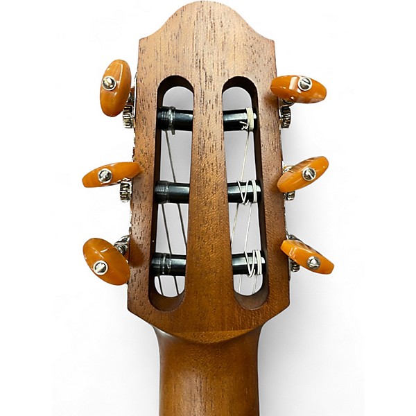 Used Yamaha SLG200N natural mahogany Classical Acoustic Electric Guitar