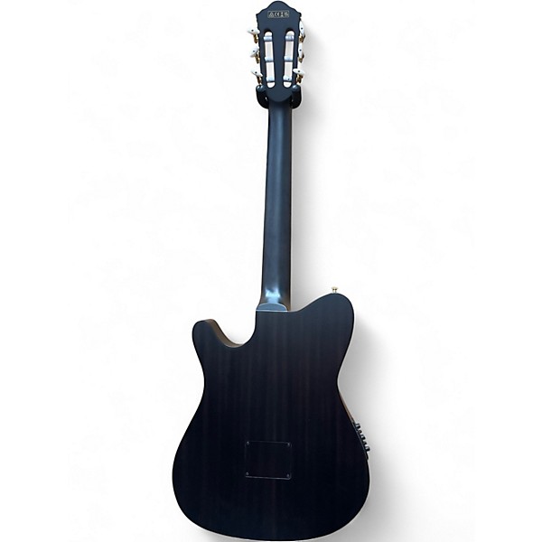 Used Ibanez FRH20FMN Cosmic Blue Sunburst Classical Acoustic Electric Guitar