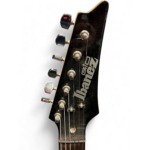 Used Ibanez GIO Series HH Black Pickguard Gloss Deep Blue Solid Body Electric Guitar