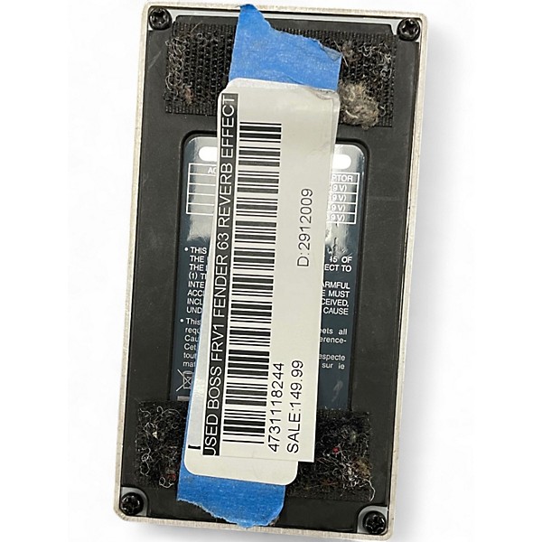 Used BOSS FRV1 Fender 63 Reverb Effect Pedal