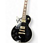 Used Epiphone Les Paul Custom Pro Left Handed Black Electric Guitar