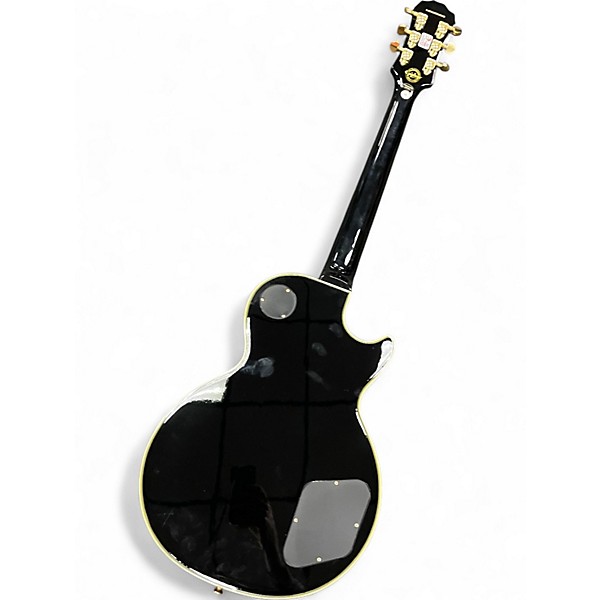 Used Epiphone Les Paul Custom Pro Left Handed Black Electric Guitar