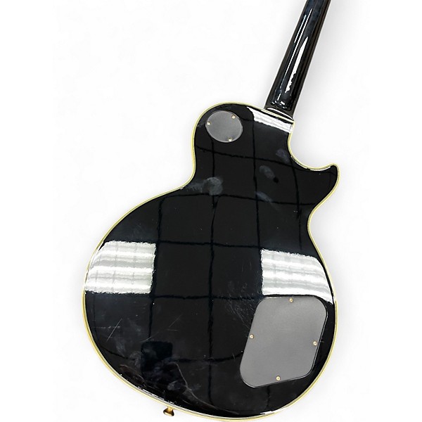 Used Epiphone Les Paul Custom Pro Left Handed Black Electric Guitar