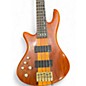 Used Schecter Guitar Research Stiletto Studio 5 String Natural Electric Bass Guitar