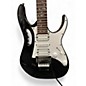 Used Ibanez JEMJR Black Solid Body Electric Guitar