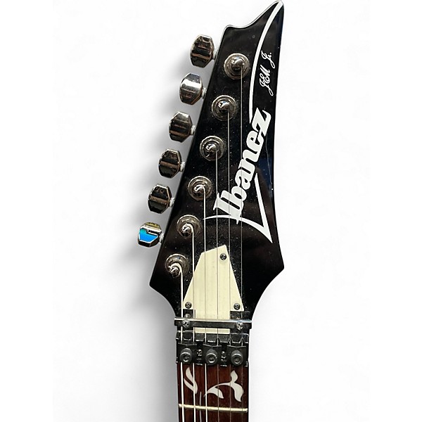 Used Ibanez JEMJR Black Solid Body Electric Guitar