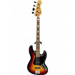 Used 1998 Fender JB75 Jazz Bass 3 Color Sunburst Electric Bass Guitar