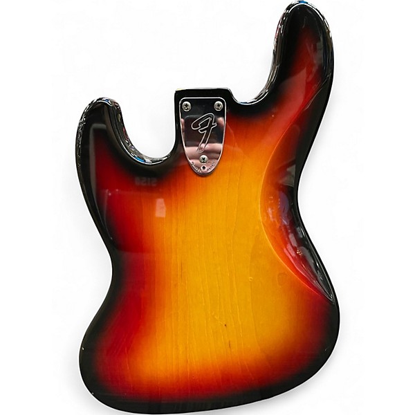 Used 1998 Fender JB75 Jazz Bass 3 Color Sunburst Electric Bass Guitar