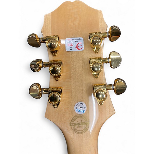 Used Epiphone Emperor II Joe Pass Signature Blonde Hollow Body Electric Guitar