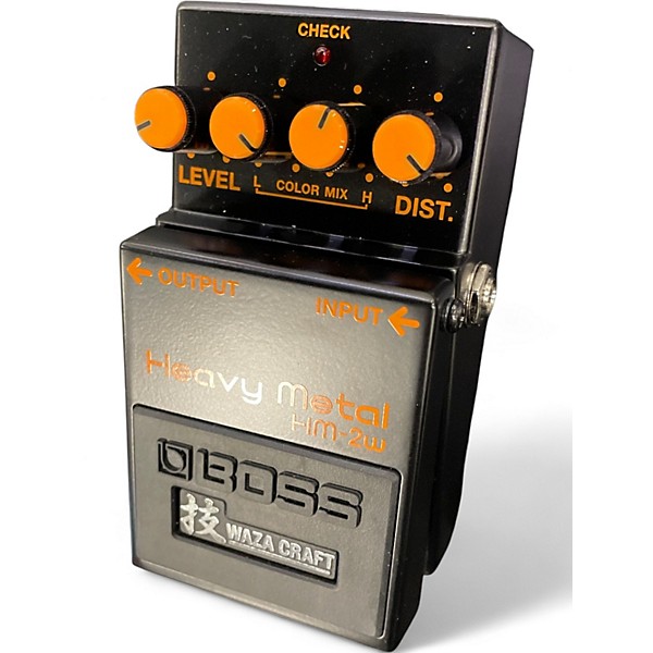 Used BOSS WAZA CRAFT HEAVY METAL HM-2W Effect Pedal