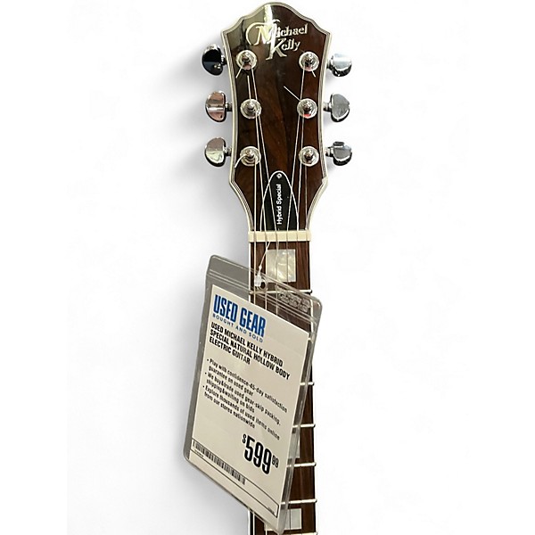 Used Michael Kelly Hybrid Special Natural Hollow Body Electric Guitar