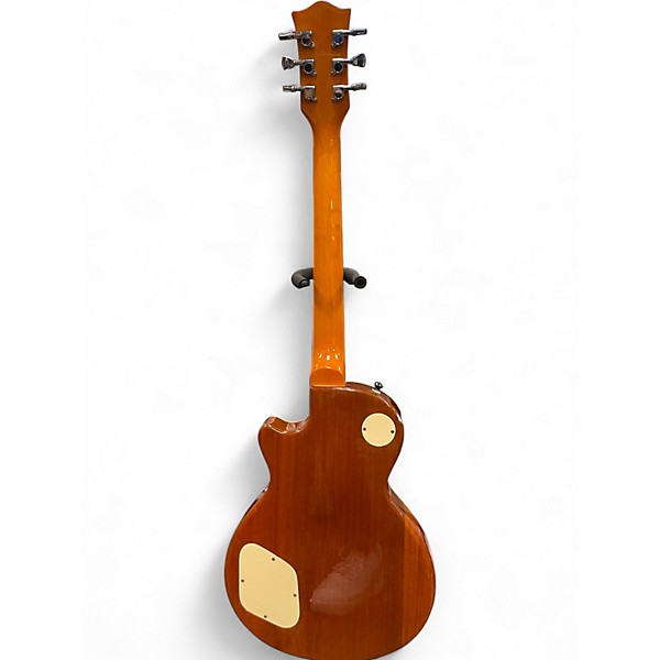 Used Dillion DL-650 ORANGE FLAME Solid Body Electric Guitar