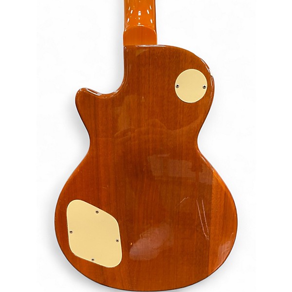 Used Dillion DL-650 ORANGE FLAME Solid Body Electric Guitar