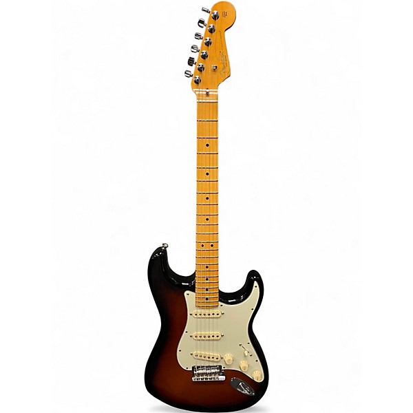 Used Fender American Professional II Stratocaster 2 Color Sunburst Solid Body Electric Guitar