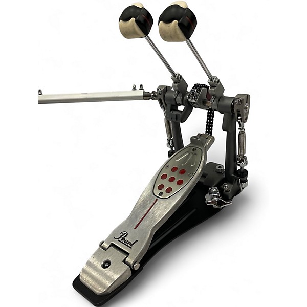 Used Pearl Eliminator Redline Chain Drive Double Pedal Double Bass Drum Pedal